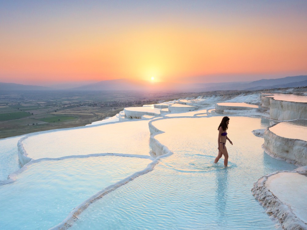 Fethiye: Pamukkale & Hierapolis Day Trip w/ Lunch | ®ExcursionMania
