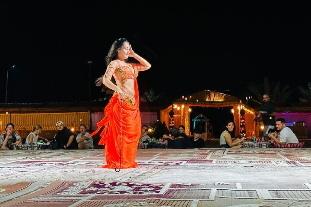 VIP Arabian Evening Safari, Private Dinner and Live Dance | ®ExcursionMania