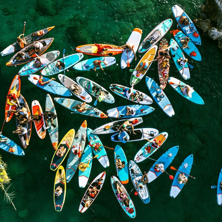 Mediterranean Adventure SUP Surfing in Antalya | ®ExcursionMania
