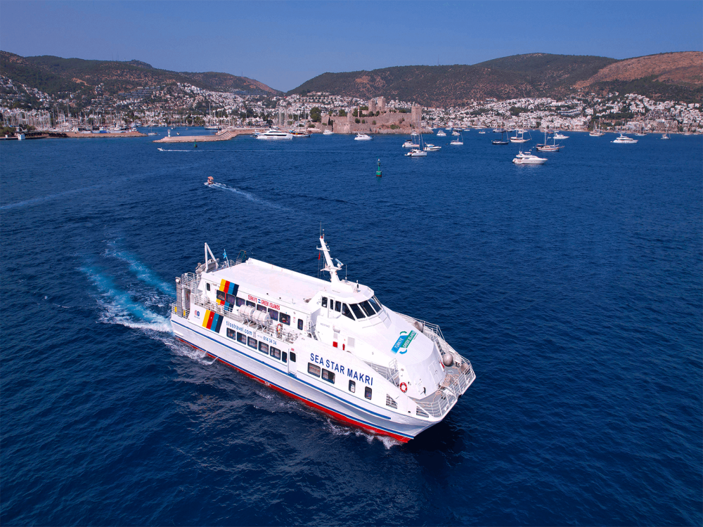 Fethiye to Rhodes By Fast Ferry: Sun Sea and History | ®ExcursionMania