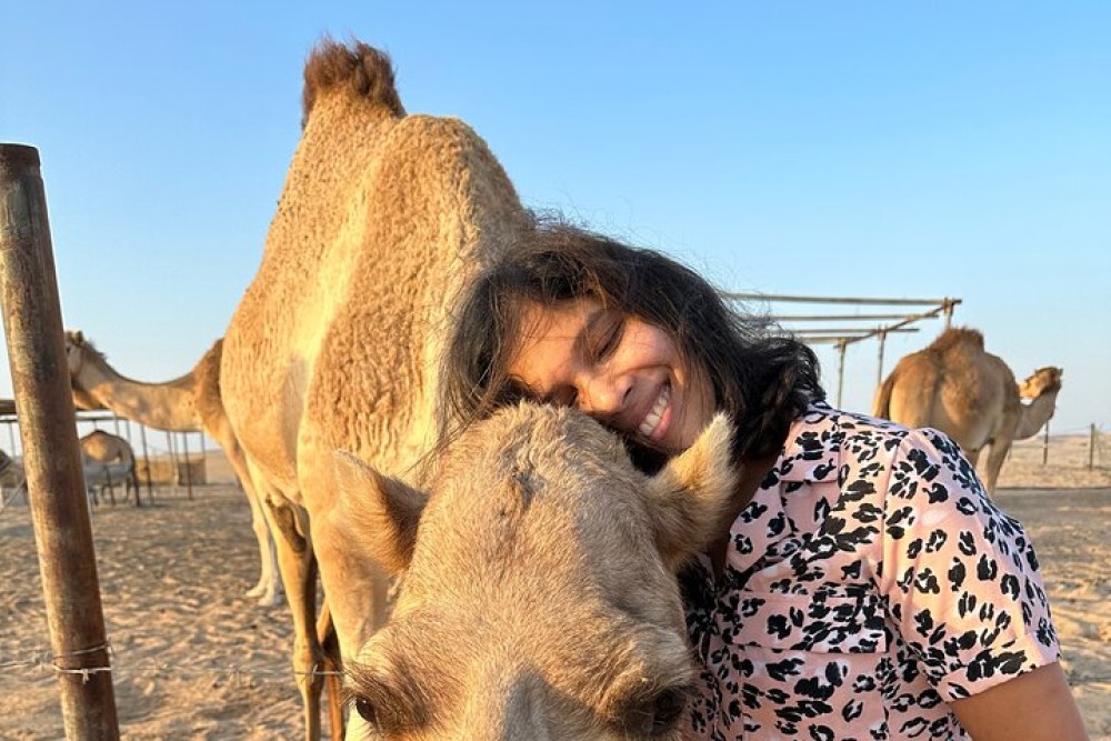 Abu Dhabi Morning Desert Safari with Camel Ride | ®ExcursionMania