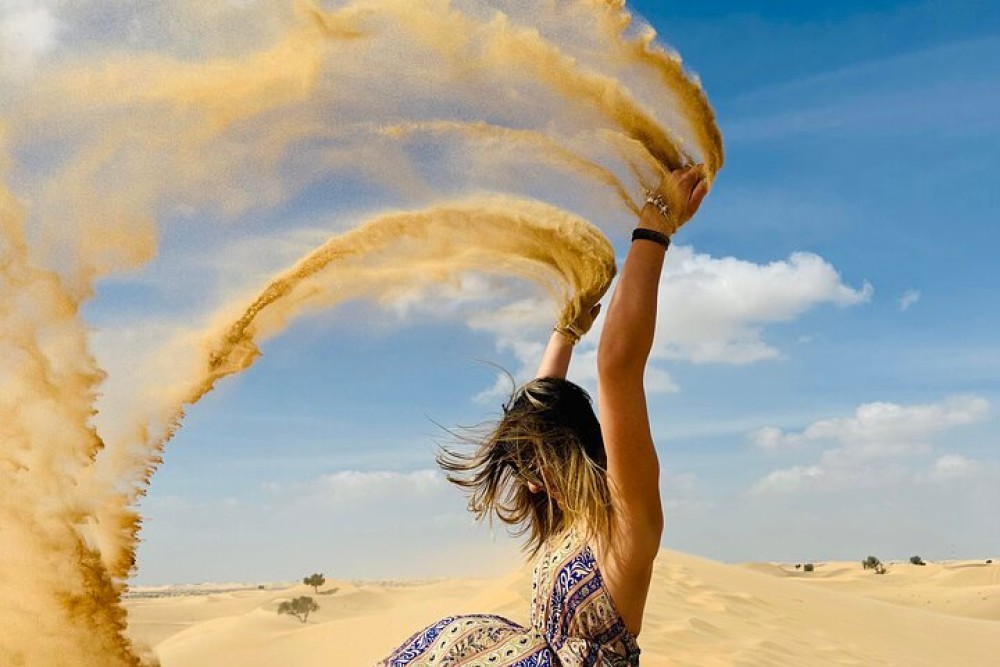 Abu Dhabi Morning Desert Safari with Camel Ride | ®ExcursionMania