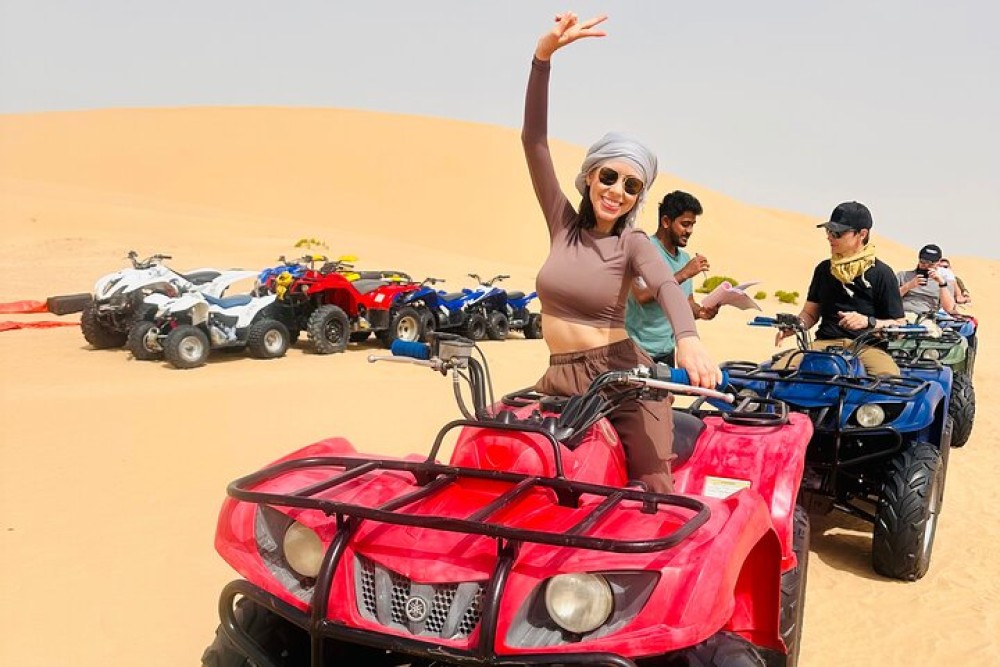 Abu Dhabi Morning Desert Safari with Camel Ride | ®ExcursionMania