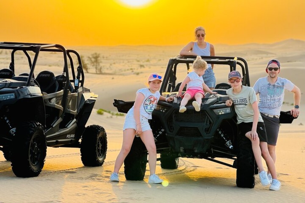 Private Abu Dhabi Desert Safari With Camel Ride And Sand Boarding | ®ExcursionMania