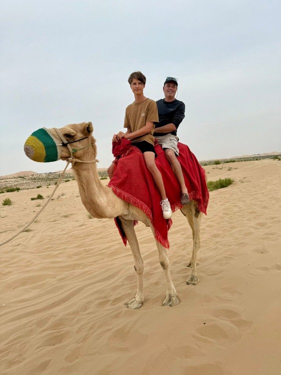 Private Abu Dhabi Desert Safari With Camel Ride And Sand Boarding | ®ExcursionMania