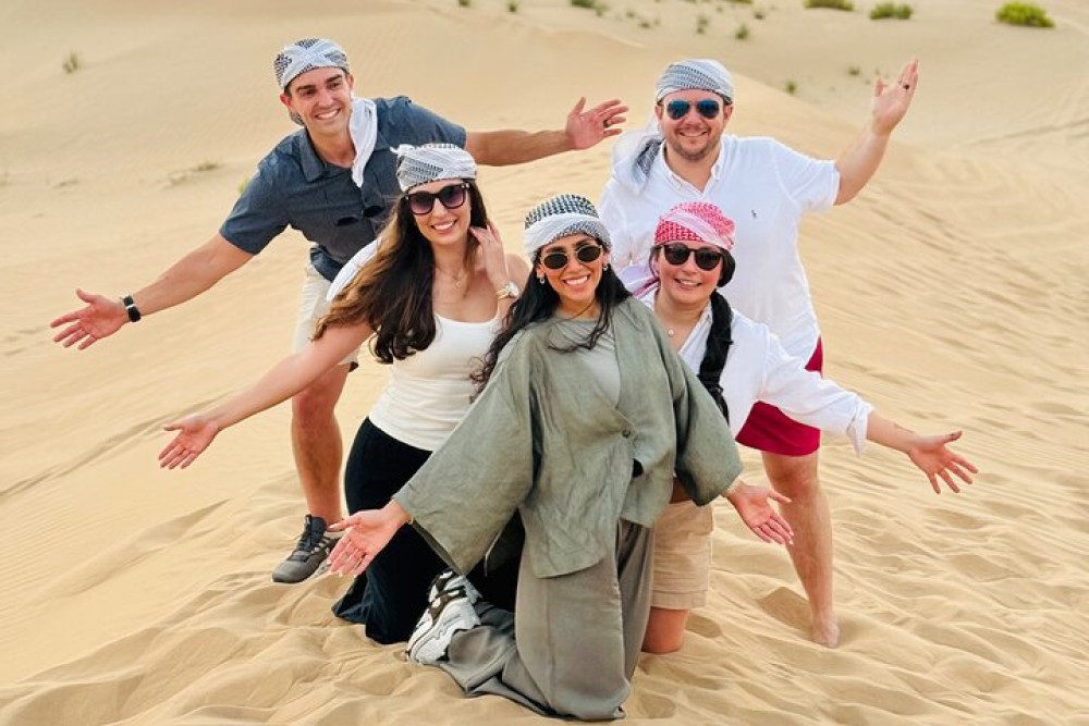 Private Abu Dhabi Desert Safari With Camel Ride And Sand Boarding | ®ExcursionMania