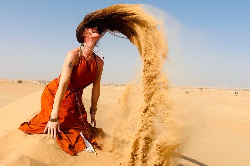 Abu Dhabi Morning Desert Safari with Camel Ride | ®ExcursionMania