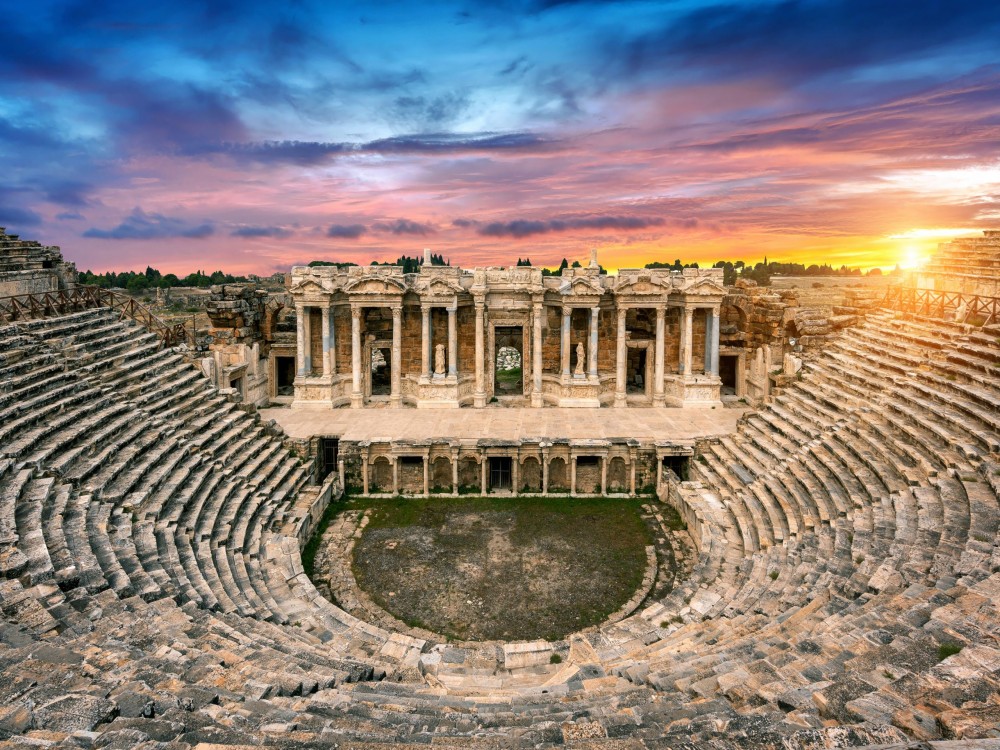 Icmeler Pamukkale (Cotton Castle) & Hierapolis by Night Tour | ®ExcursionMania