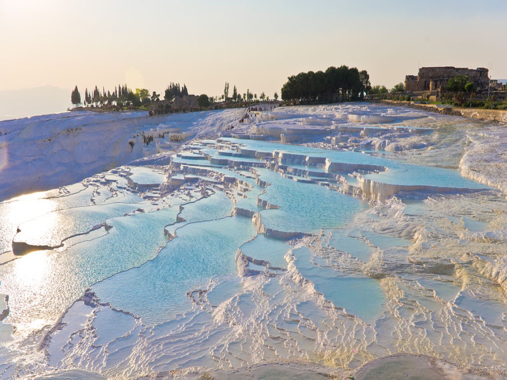 Icmeler Pamukkale (Cotton Castle) & Hierapolis by Night Tour | ®ExcursionMania