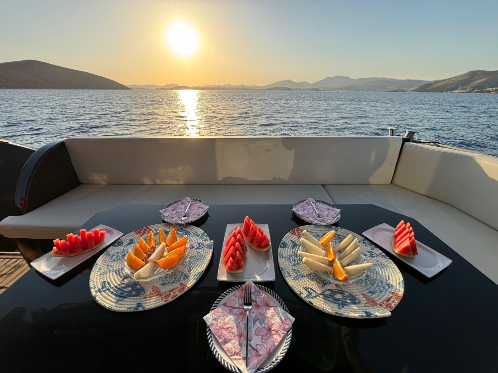 Private VIP Motoryacht Charter in Bodrum For 6 Hours With Lunch | ®ExcursionMania