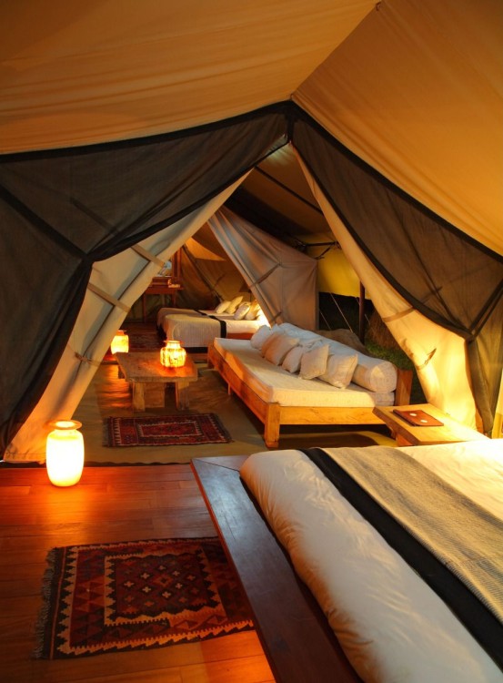 Private Overnight Camping in Liwa with BBQ Dinner & Breakfast | ®ExcursionMania