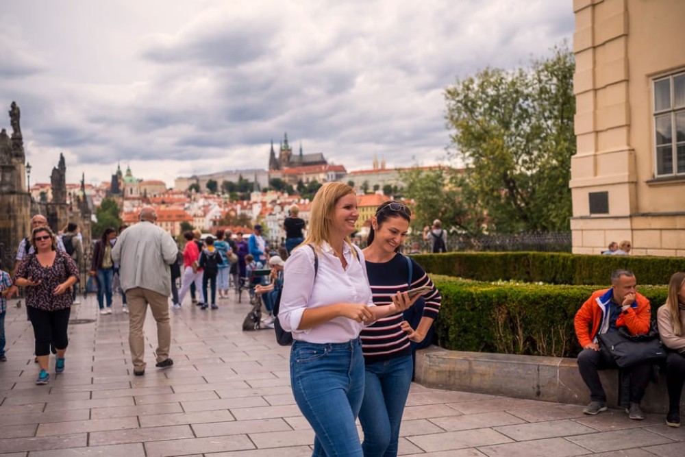 Prague: Charles Bridge Audio Guide with Tower Entry Ticket | ®ExcursionMania