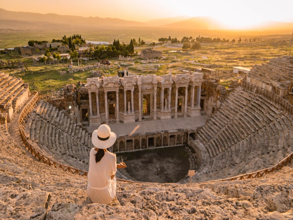 Icmeler Pamukkale (Cotton Castle) Tour W/ Lunch & Breakfast | ®ExcursionMania