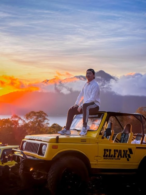 Bali: Mount Batur Jeep Sunrise with Breakfast & Hot Springs | ®ExcursionMania