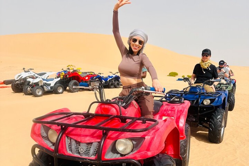 Quad Bike Tour in Abu Dhabi | ®ExcursionMania