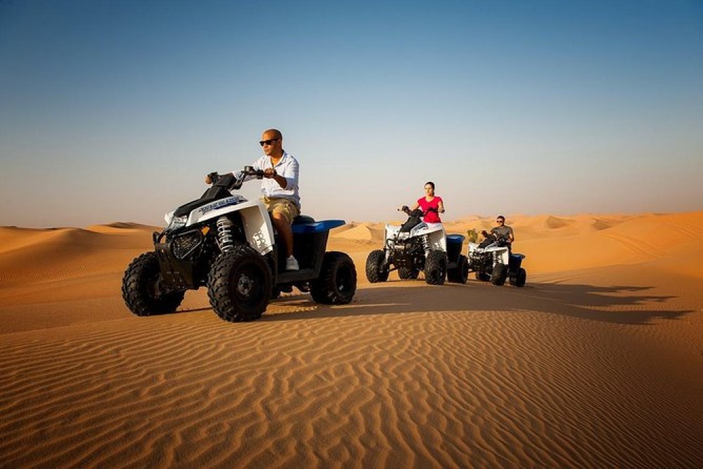 Abu Dhabi Private Dune Drive with Camel Farm Visit | ®ExcursionMania