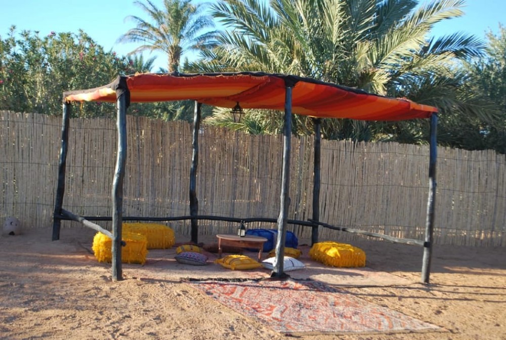 Overnight in Luxury Tent in Desert Camp Erg Chebbi Merzouga | ®ExcursionMania