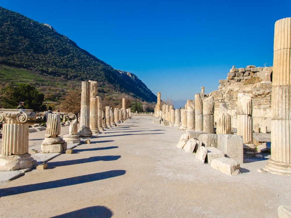 Guided Tour from Icmeler to Ephesus & The House of Mary w/Lunch | ®ExcursionMania