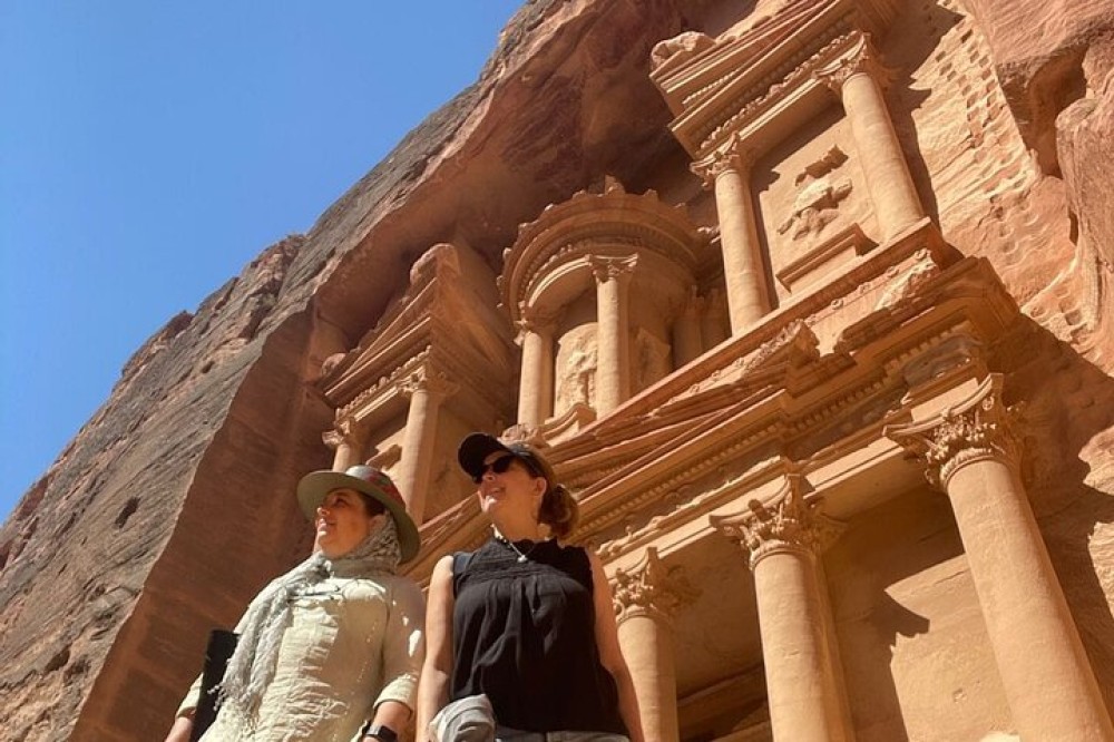 From Amman: Private full day Petra and Wadi rum | ®ExcursionMania