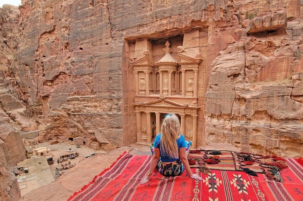 From Amman: Private full day Petra and Wadi rum | ®ExcursionMania