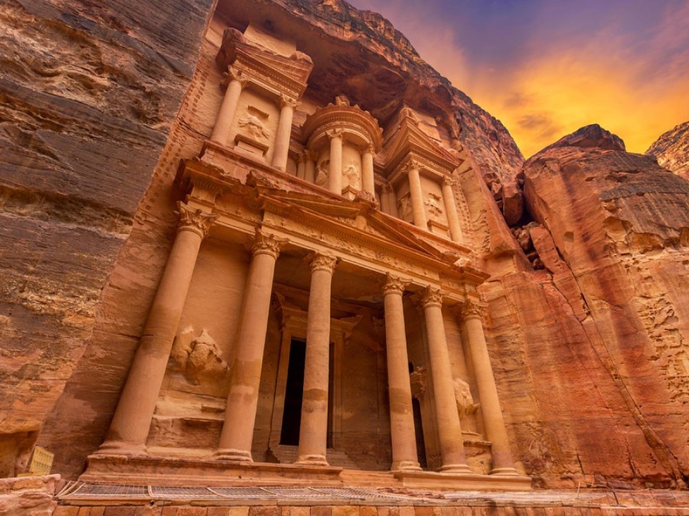 From Amman: Petra and Dead Sea Private Full Day Tour | ®ExcursionMania