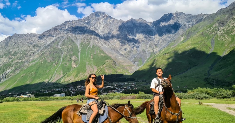 Horse Riding Tour in Kazbegi | ®ExcursionMania