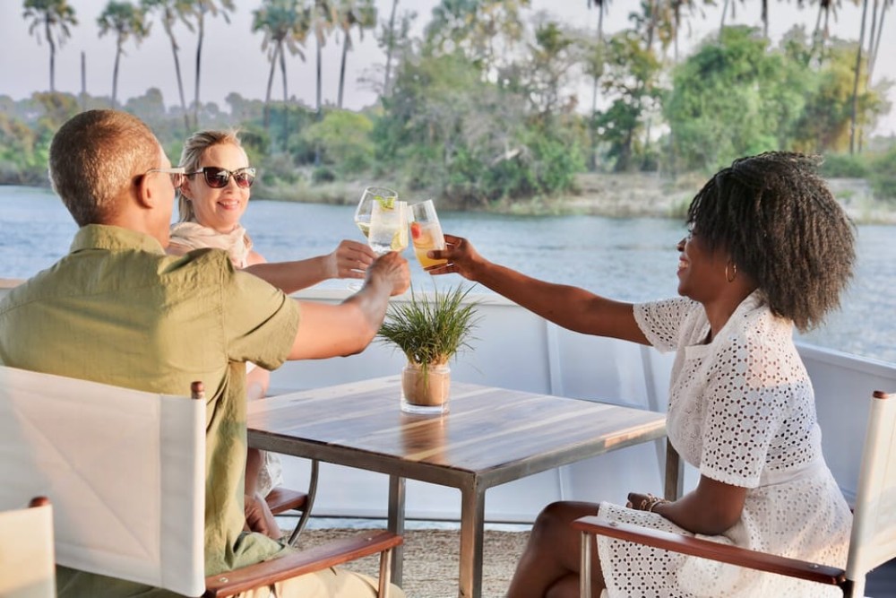 Victoria Falls: Zambezi Sunset Boat Cruise | ®ExcursionMania