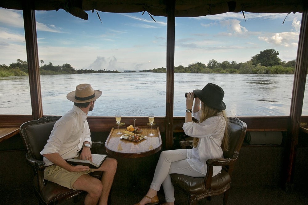 Victoria Falls: Zambezi Sunset Boat Cruise | ®ExcursionMania