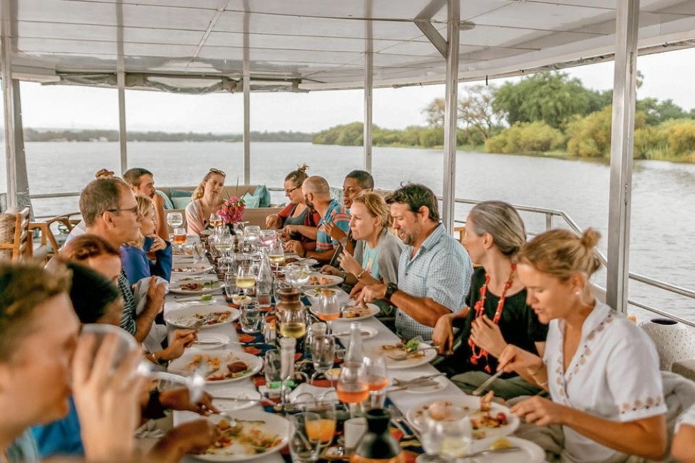 Victoria Falls Guided Tour  Sunset Boat Cruise | ®ExcursionMania