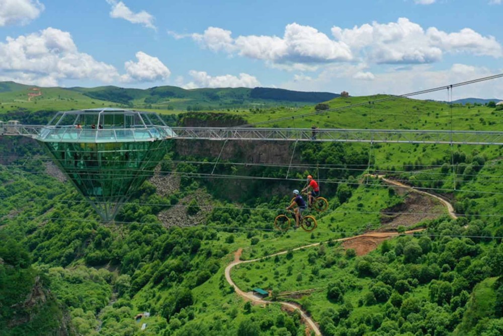 From Tbilisi: Diamond Bridge and Dashbashi Canyon Day Trip | ®ExcursionMania