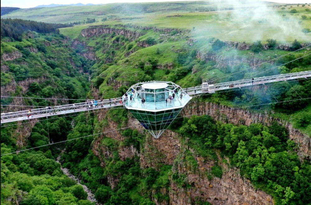 From Tbilisi: Diamond Bridge and Dashbashi Canyon Day Trip | ®ExcursionMania