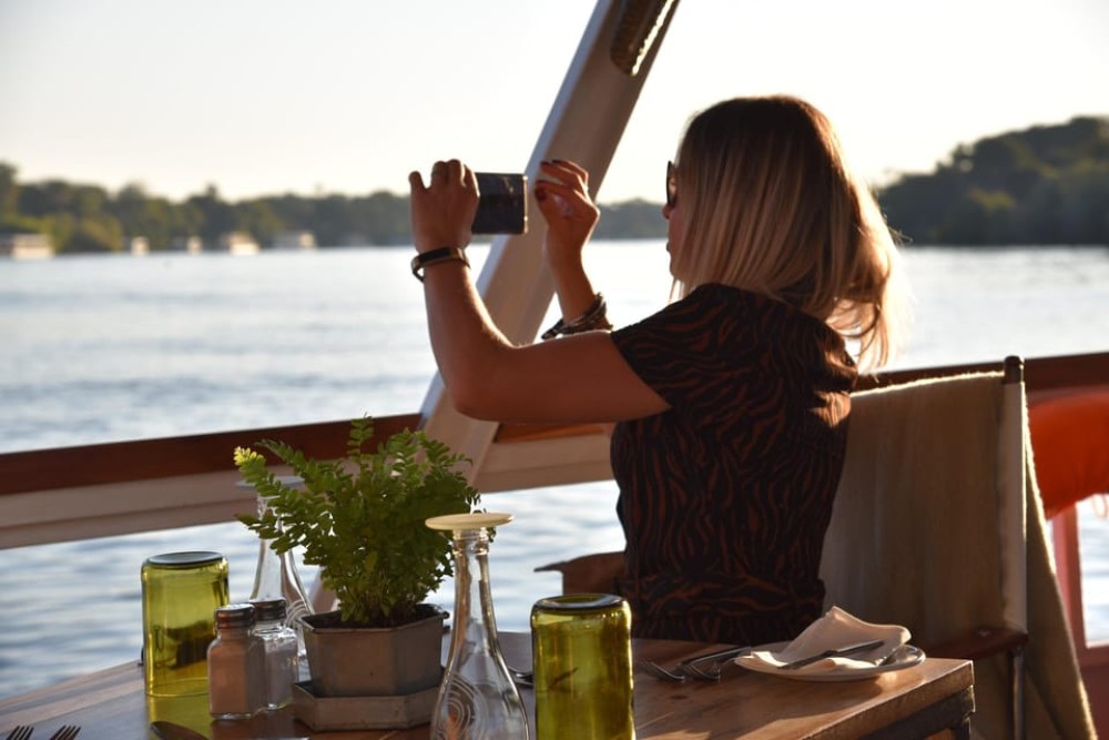 Dining - Luxury Sunset Dinner Cruise With 4 Course Meal | ®ExcursionMania