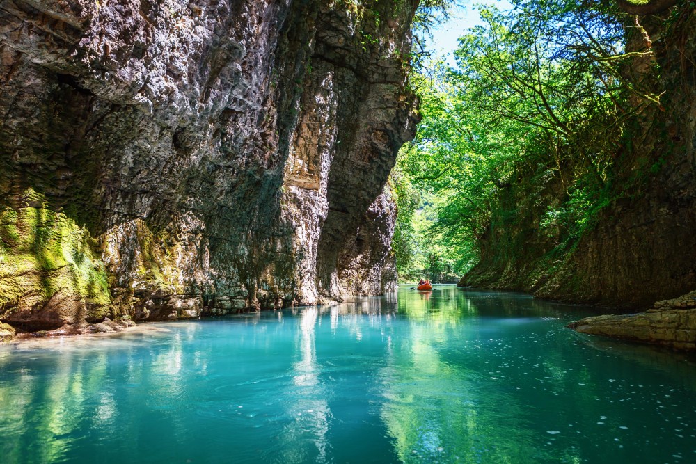 From Tbilisi: Kutaisi Canyons and Caves Full Day Tour | ®ExcursionMania