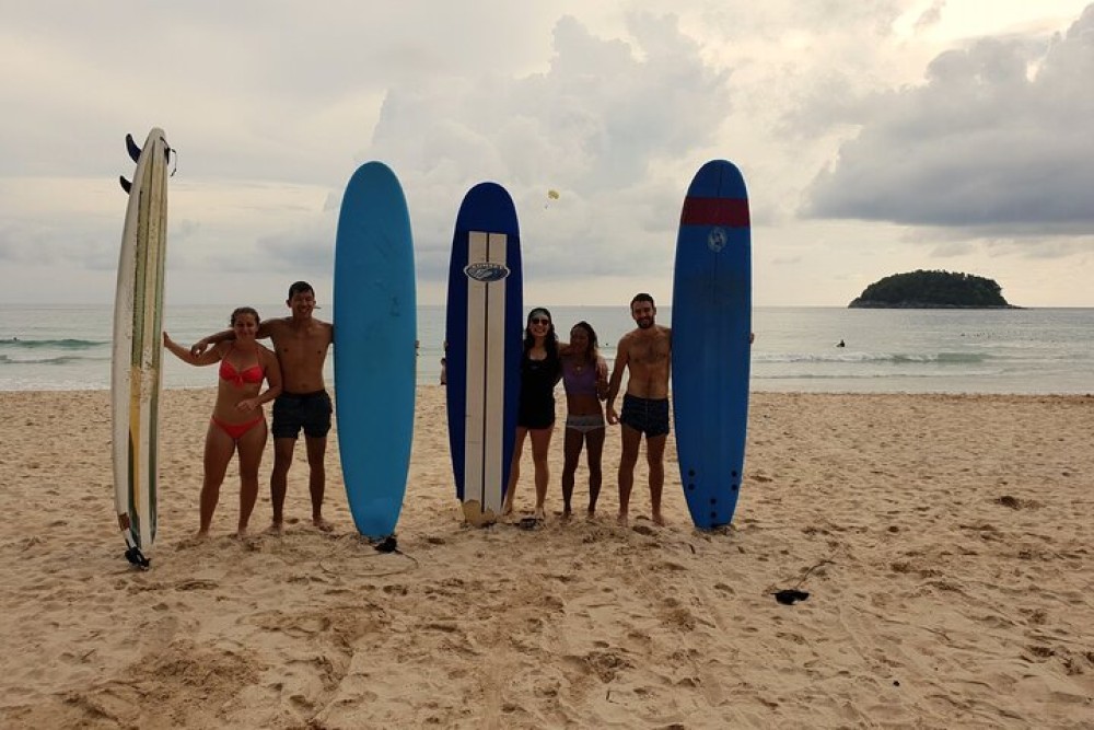 Surfing on Kata Beach Phuket | ®ExcursionMania