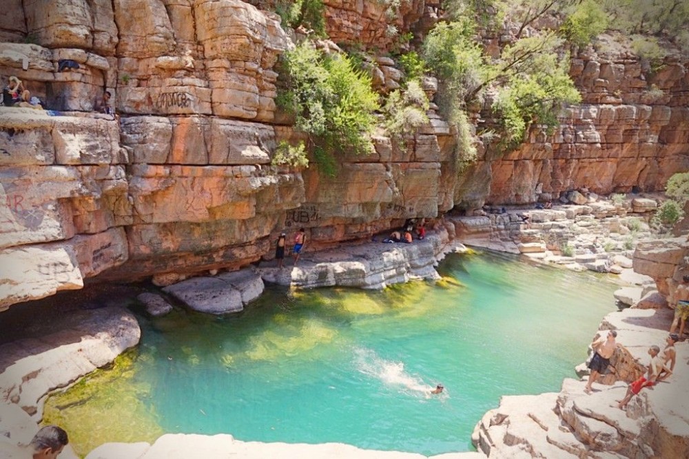 Agadir or Taghazout: Paradise Valley Atlas Mountain Swimming Trip | ®ExcursionMania