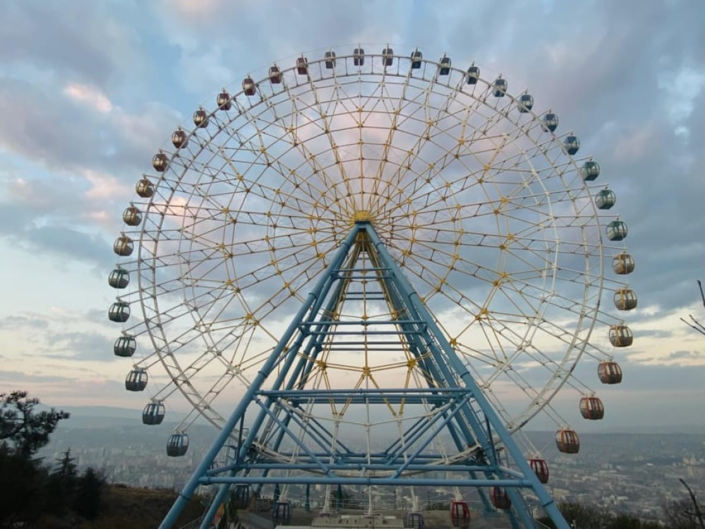 Tbilisi: Mtatsminda Park with Funicular and Cable Car Ride | ®ExcursionMania