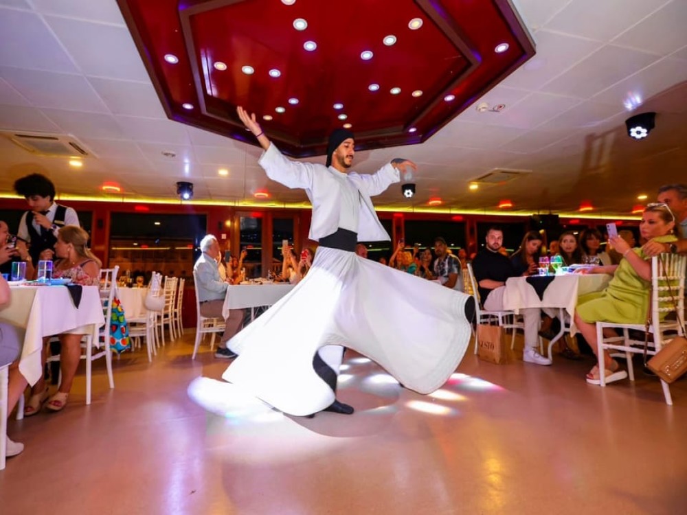 Bosphorus Night Cruise with Dinner & Live Performances | ®ExcursionMania
