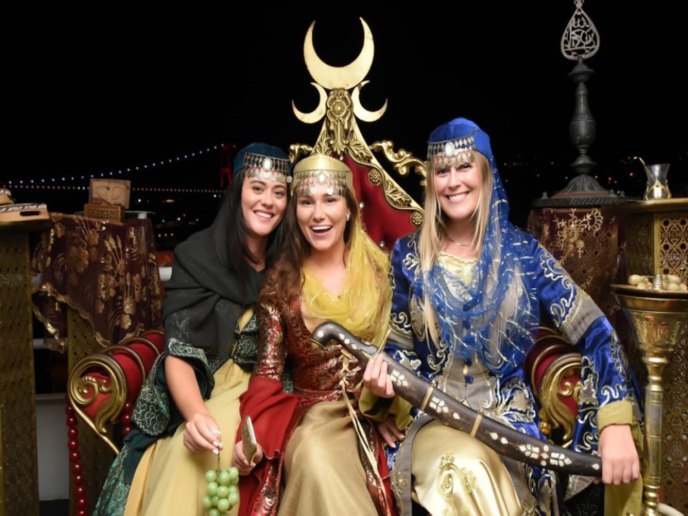 Bosphorus Night Cruise with Dinner & Live Performances | ®ExcursionMania