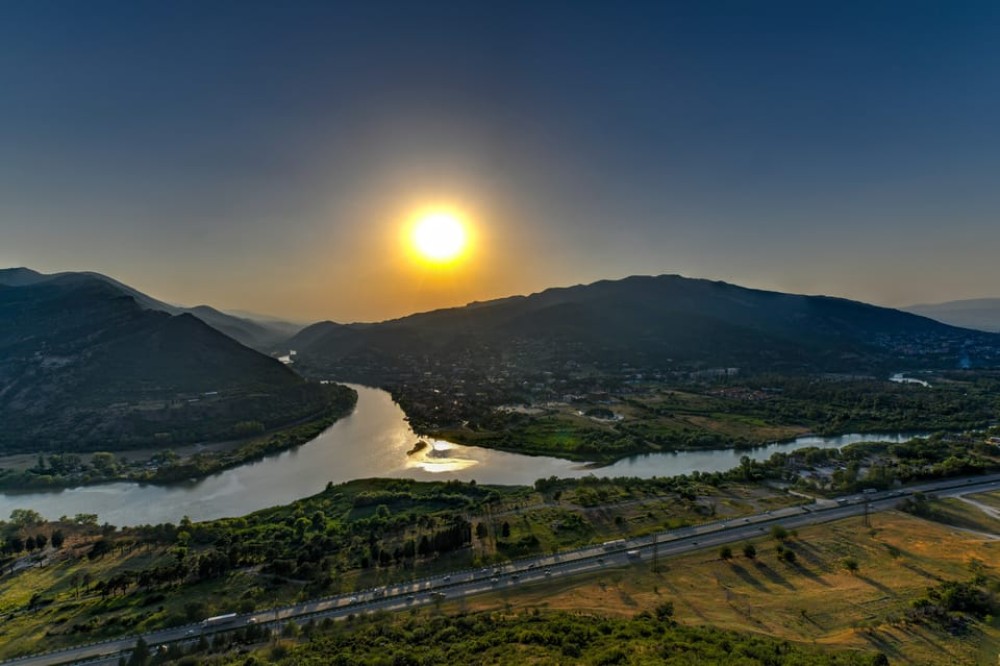 From Tbilisi: Mtskheta,Jvari,Bazaar,wine and 2 UNESCO Sites | ®ExcursionMania