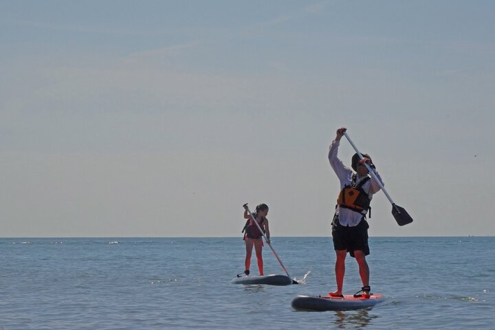 Paddle Boarding in Agadir 2 Hours Guided Lessons | ®ExcursionMania