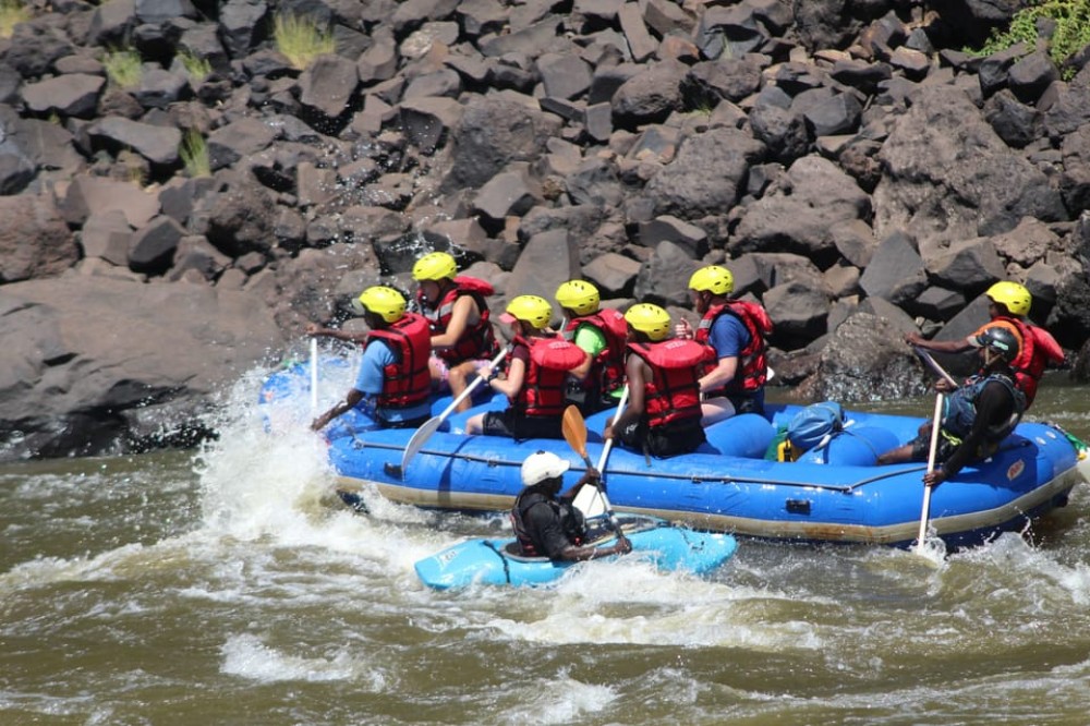 From Livingstone & Victoria Falls: Zambezi Half-Day Rafting | ®ExcursionMania