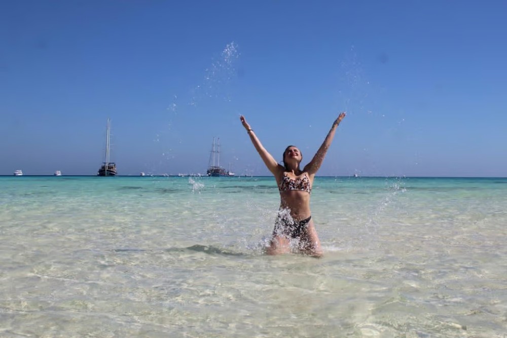 Hurghada: Premium Orange Bay Island Cruise with Lunch | ®ExcursionMania