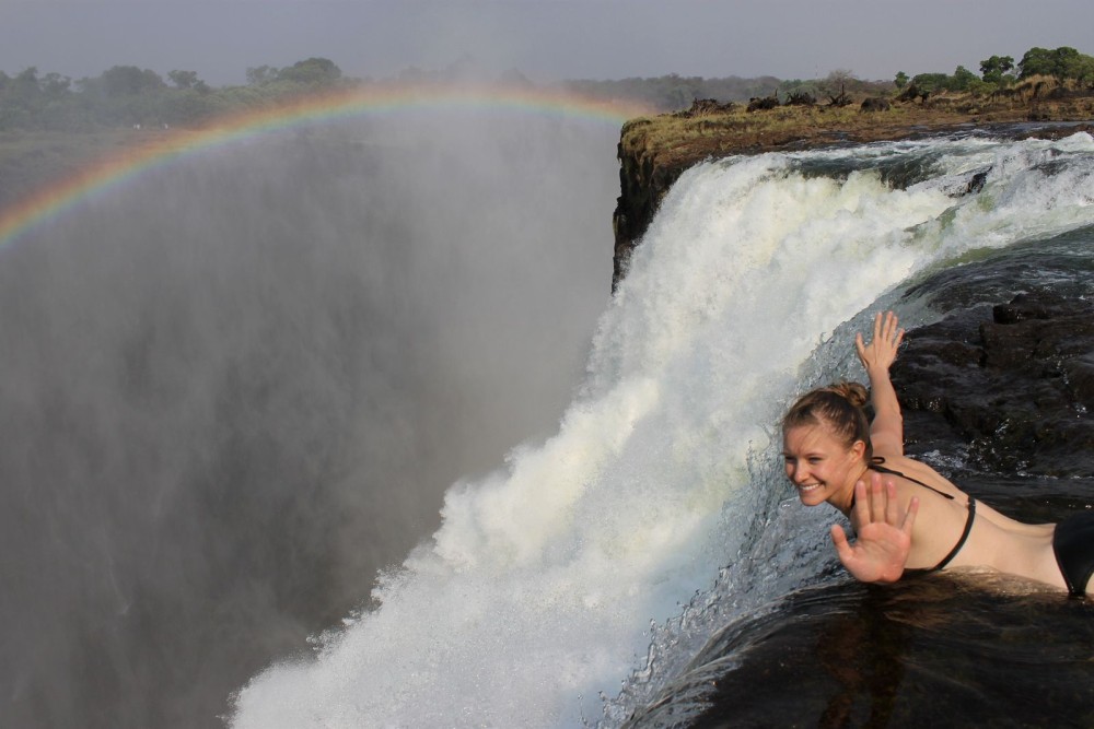 From Victoria Falls: Livingstone Island Tour & Devils Pool | ®ExcursionMania