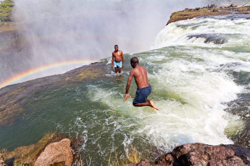 From Victoria Falls: Livingstone Island Tour & Devils Pool | ®ExcursionMania