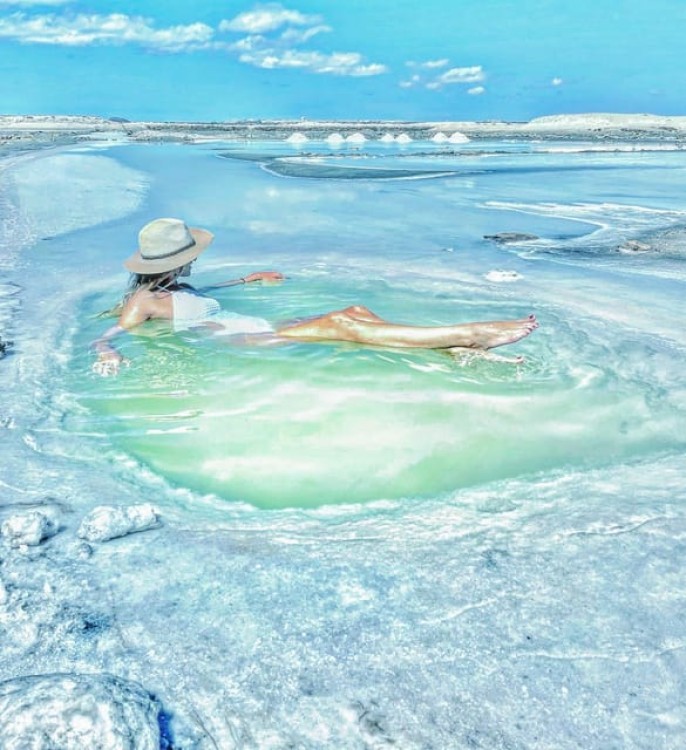 Santa Maria: Salt Mine, Natural Pool, and Shark Bay Tour | ®ExcursionMania