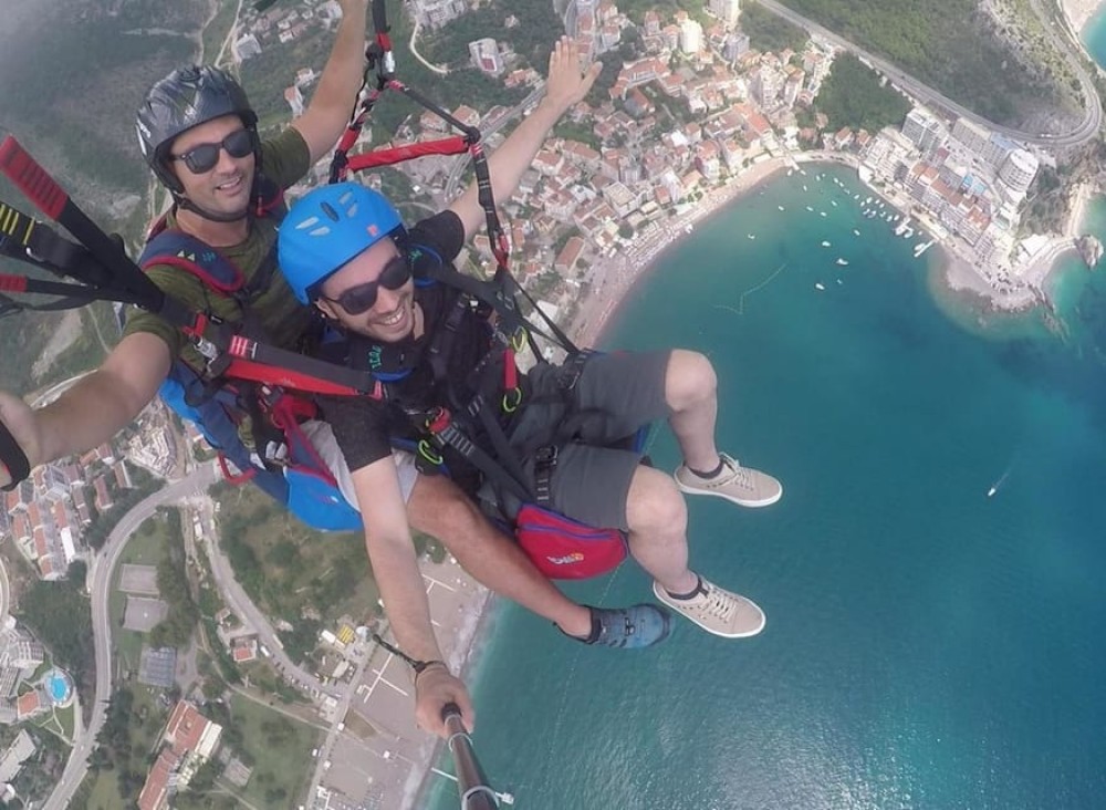 Budva: Paragliding Flying Experience | ®ExcursionMania