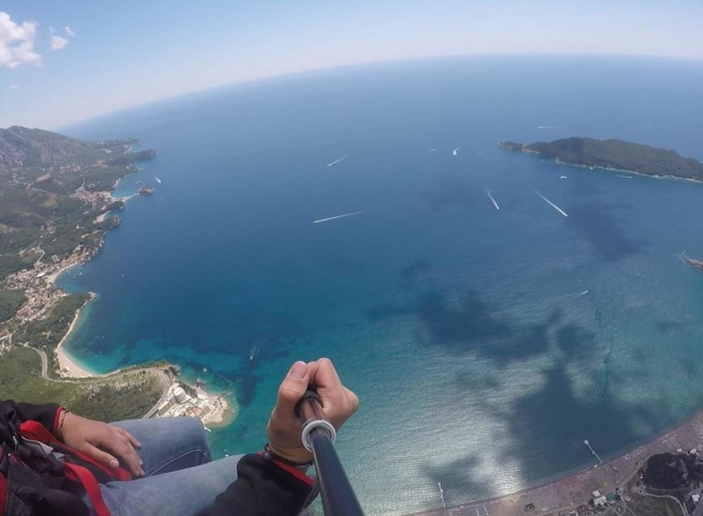 Budva: Paragliding Flying Experience | ®ExcursionMania