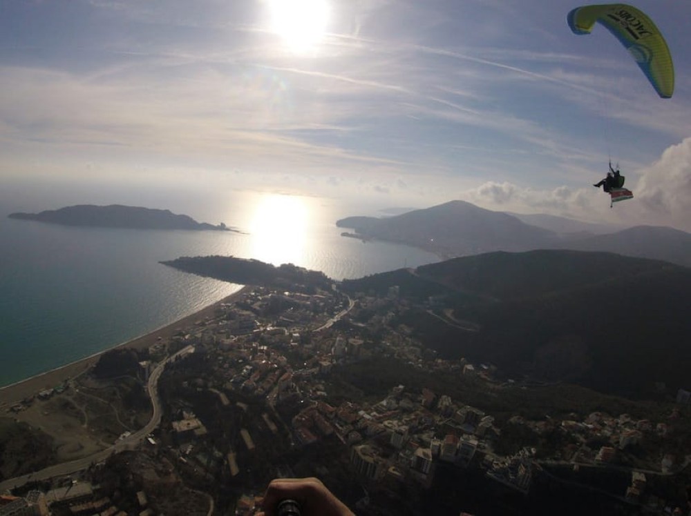 Budva: Paragliding Flying Experience | ®ExcursionMania