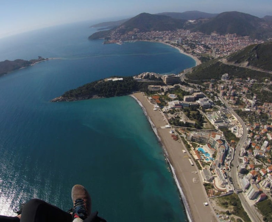 Budva: Paragliding Flying Experience | ®ExcursionMania