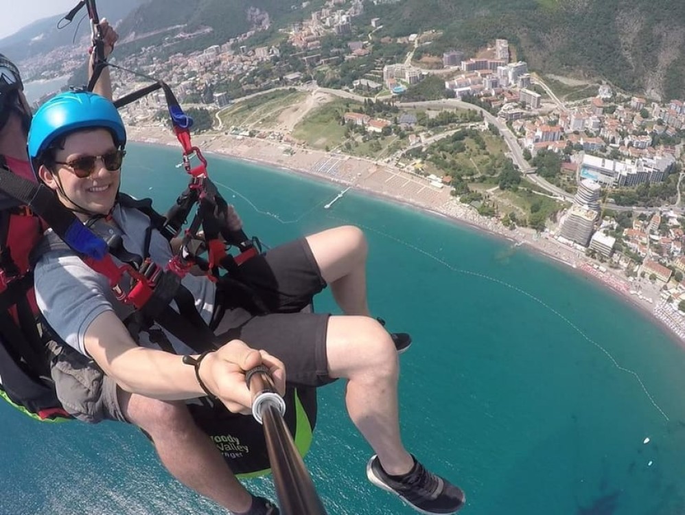 Budva: Paragliding Flying Experience | ®ExcursionMania